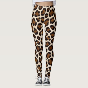Luxury Popular White Leopard Elegant Collection Leggings