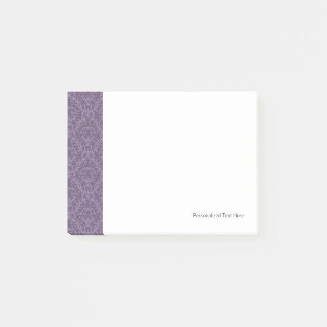 Luxury Purple Wallpaper Post-it Notes (Front)