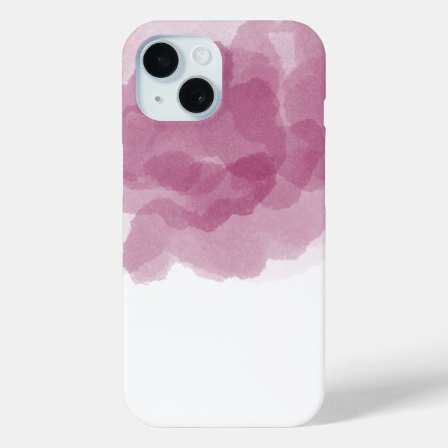 Luxury Purple Wine Magic Rose Colour Abstract Art Case-Mate iPhone Case (Back)