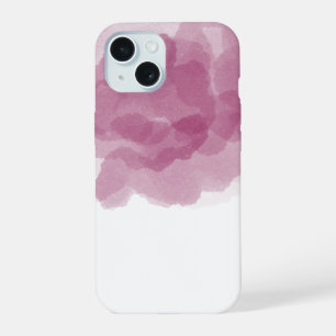Luxury Purple Wine Magic Rose Colour Abstract Art iPhone 15 Case