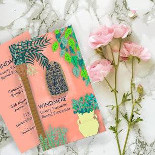 Luxury Real Estate Agent Realtor Property Manager  Business Card