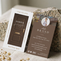 Luxury Real Estate Brown Door Professional Photo