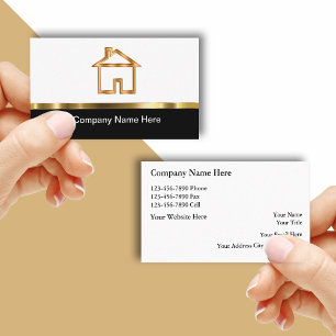 Luxury Real Estate Business Cards