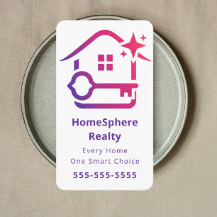 Luxury Realtor Real Estate Agent Broker Consultant Business Card