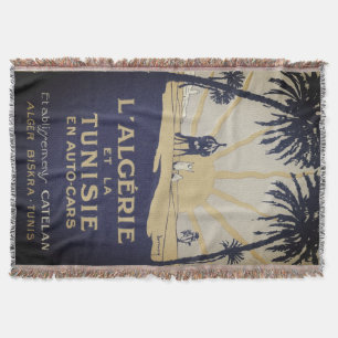 luxury retro design throw blanket
