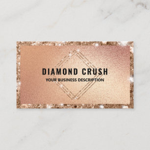 Luxury Rose Gold Bath Skin And Body Business Card