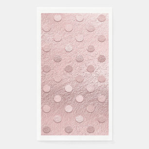 Luxury Rose Gold Pink Napkin
