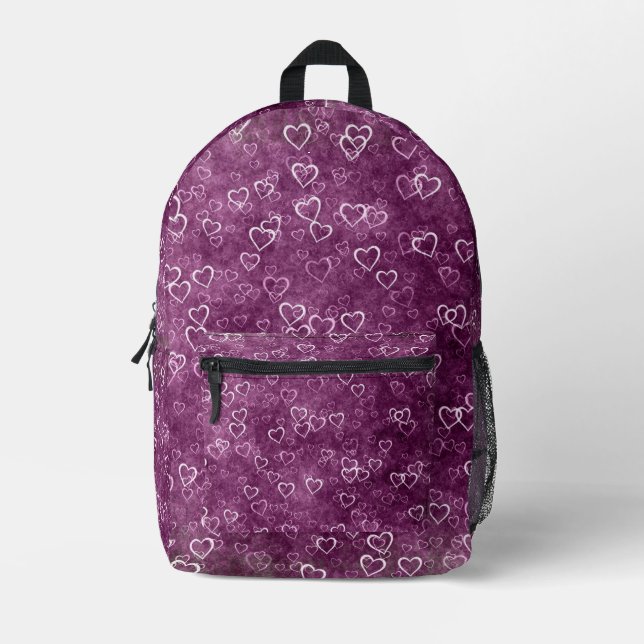 Luxury Sac à Dos: Style on the Move! Printed Backpack (Front)