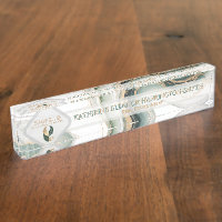 Luxury Sage Gold Marble Sleek Realtor Office Logo