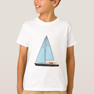 Luxury Sailing Yacht Boat T-Shirt