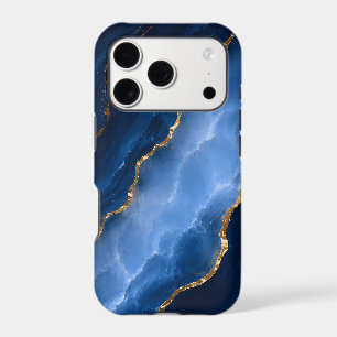 Luxury Sapphire Blue Marble