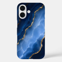 Luxury Sapphire Blue Marble