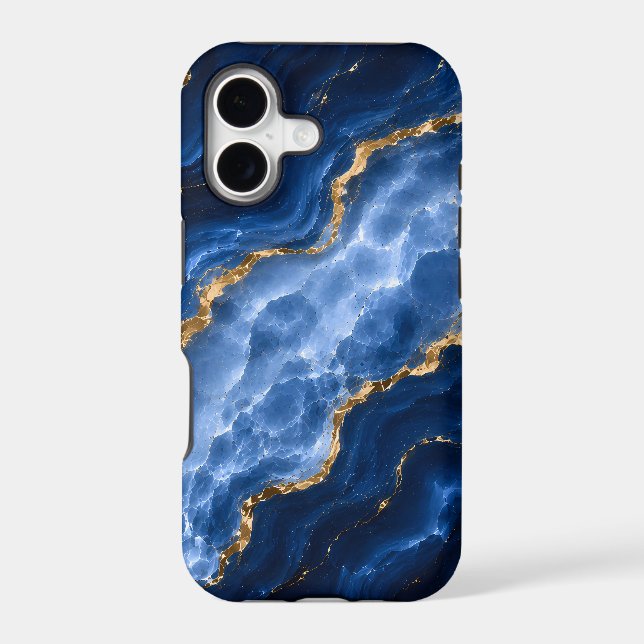Luxury Sapphire Marble Agate (Back)