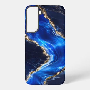 Luxury Sapphire Marble River Samsung Galaxy Case