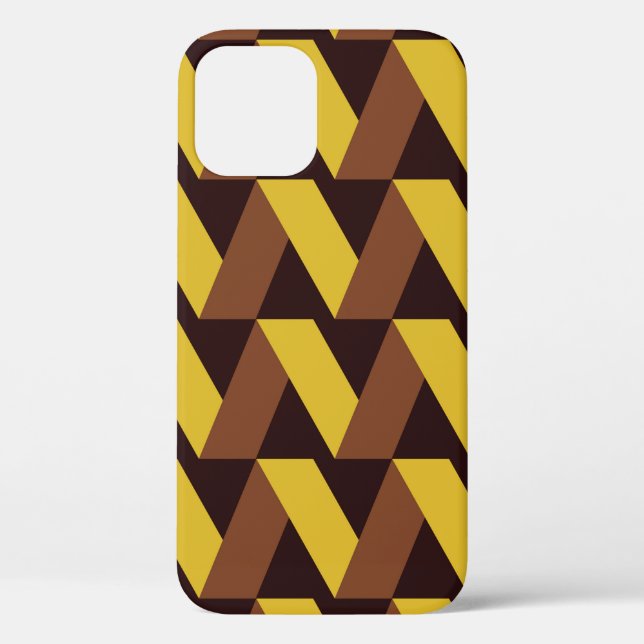 Luxury seamless pattern of zigzag line  Case-Mate iPhone case (Back)