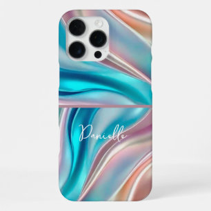 Luxury Silk Monogram iPhone 16 Pro Max Case