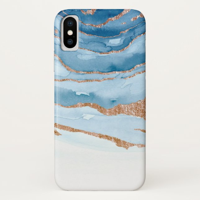 Luxury Silver Glitter Case-Mate iPhone Case (Back)