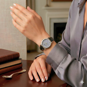 Luxury Simulated Crushed Diamonds Watch
