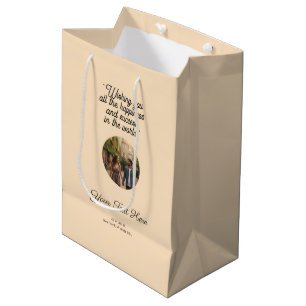 Luxury Single Color Gift Bag - Versatile & Stylish