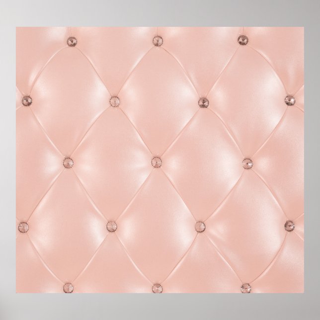 Luxury Sofa: Old Rose Texture Poster (Front)