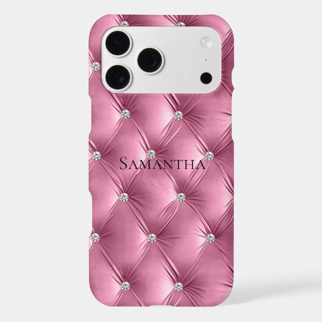 Luxury Soft Pink Faux Velvet  (Back)