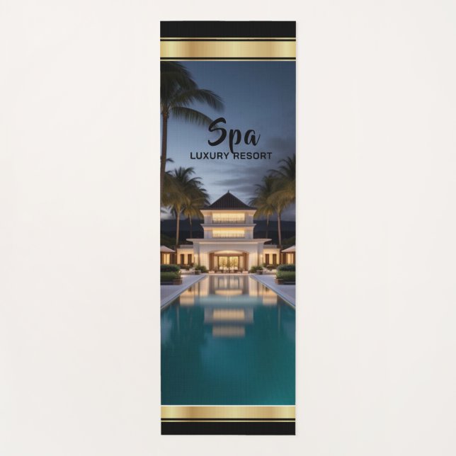 Luxury Spa - Yoga Mat (Front)