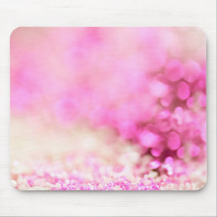 Luxury Sparkling Pink Glitter Dream Mouse Pad