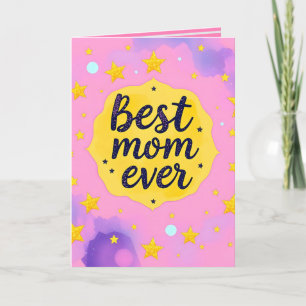 Luxury Stars Trendy Gift Collection Card