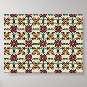 Luxury Style Pattern Poster