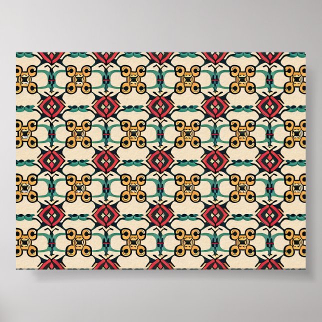 Luxury Style Pattern Poster (Front)