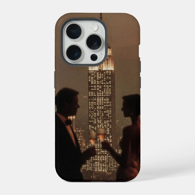Luxury Success Couple iPhone 15 Pro Tough Case (Back)