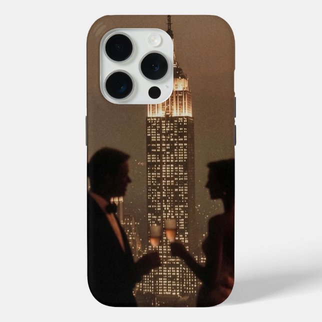 Luxury Success Couple iPhone 15 Pro Tough Case (Back)