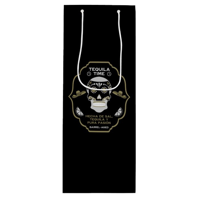 Luxury Tequila Gift Wine Gift Bag (Front)