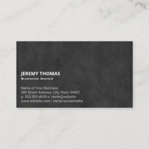 Luxury Texture Business Card