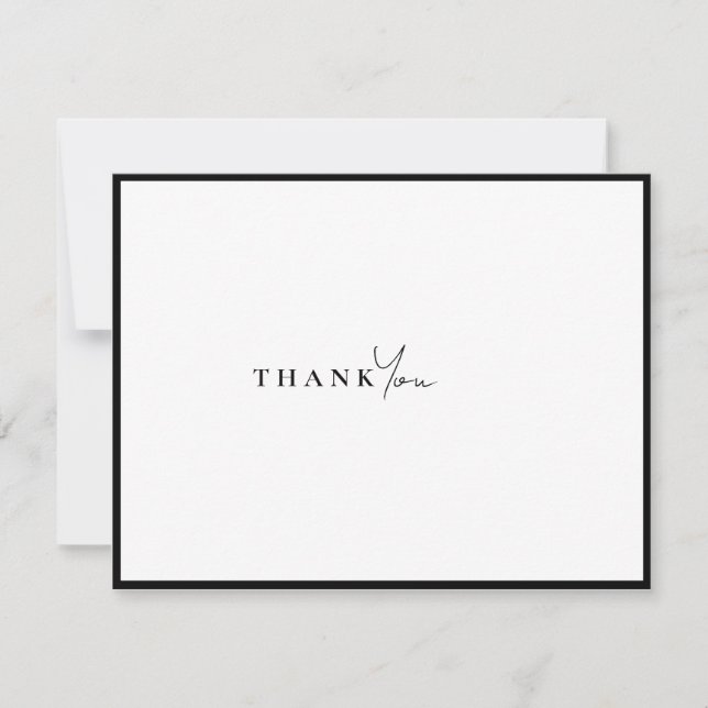 Luxury Thank you Card (Front)