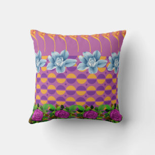 Luxury throw pillow, Decorative bed pillow, Cushion