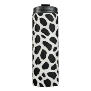 Luxury Trendy White Leopard Elegant Collection Thermal Tumbler