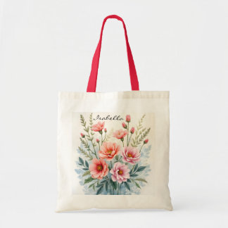 Luxury Trendy Wildflowers Beautiful Collection Tote Bag