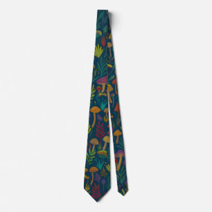 Luxury Tropical Botanical Tie