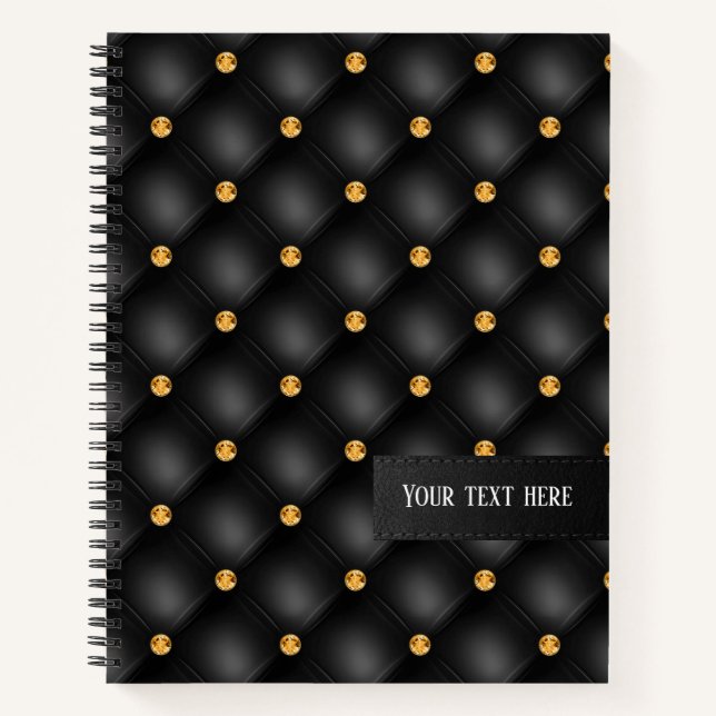Luxury Tufted Texture Notebook (Front)
