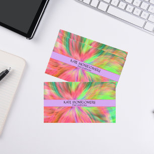 Luxury Unique QR Code Holographic Business Card