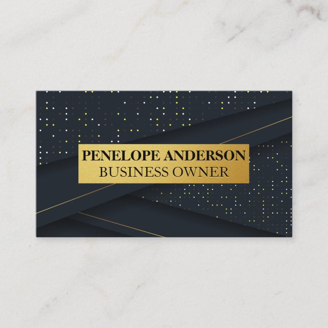 Luxury Upholstered Material Business Card (Front)