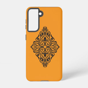 Luxury Vintage Floral Frame Decorative Art Samsung Galaxy Case