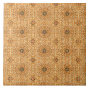 Luxury Vintage Islamic Geometric Sand Terracotta  Tile