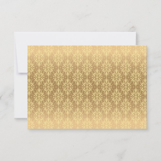 Luxury Vintage Pattern 2 Invitation (Front)