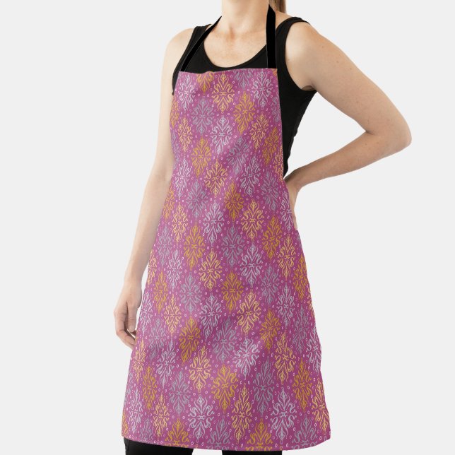 Luxury Vintage Pattern Apron (Insitu)