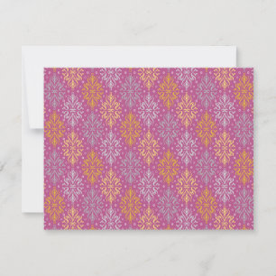 Luxury Vintage Pattern Card