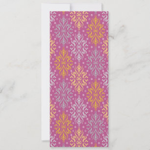 Luxury Vintage Pattern Save The Date