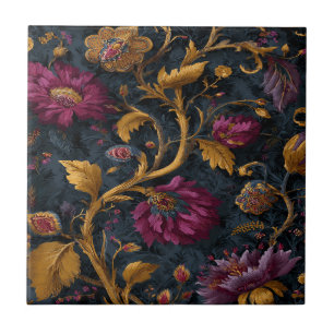 Luxury Vintage Royal Saffron Tile