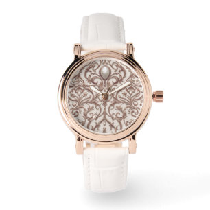 Luxury Watch and Luxurious Copper , Pearl design